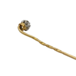 Épingle en or jaune et diamant - Castafiore