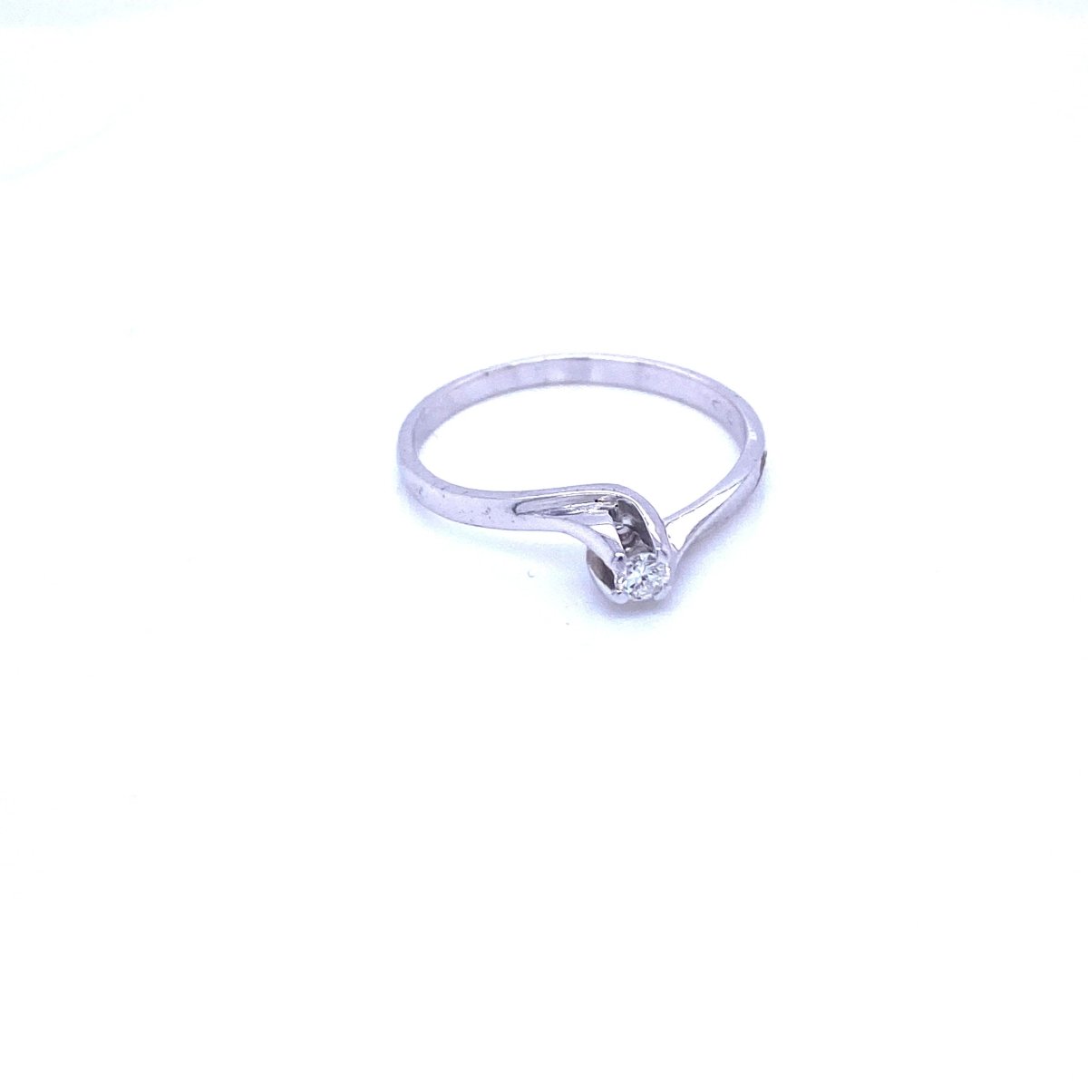 Estate Diamond Valentino Solitaire Ring - Castafiore
