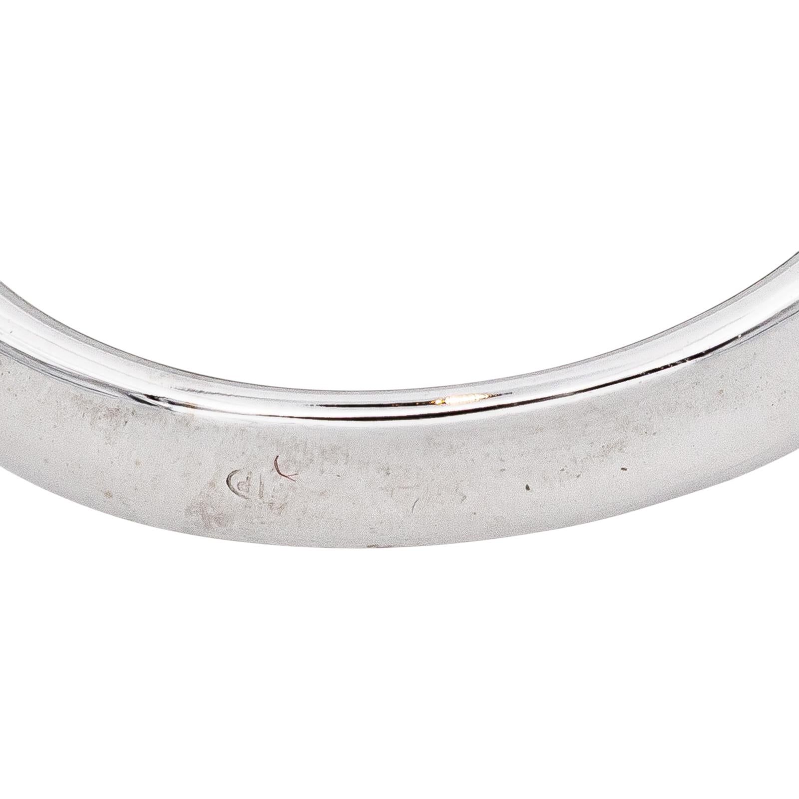 Fred Bague Blanche Or blanc Diamant