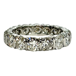 Bague Alliance en or blanc et diamants