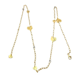 Collier Chaîne CHANTECLER en or blanc, or jaune et diamants