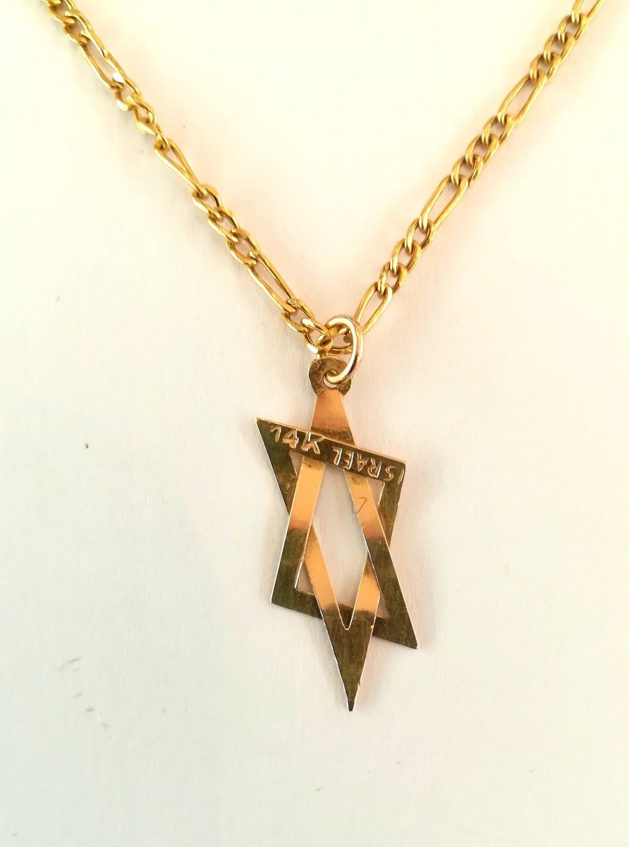 Collier Pendentif en or jaune et rose