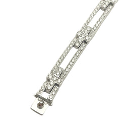 Bracelet Maille CHIMENTO en or blanc et diamants