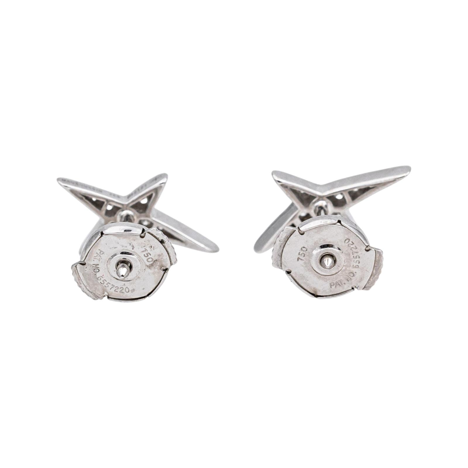 Mauboussin Boucles d'oreilles French Valentine Or blanc Diamant