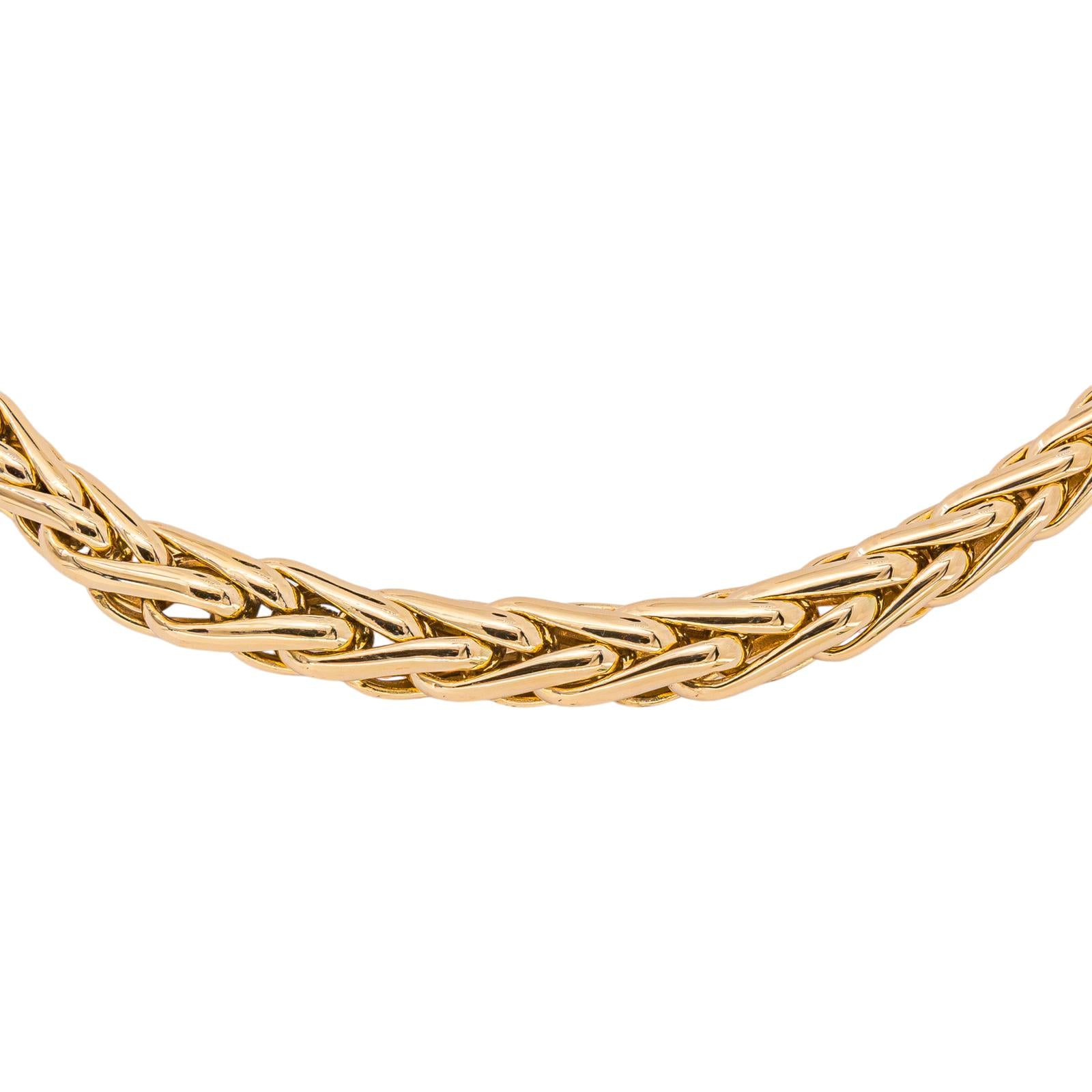 Collier Maille en or jaune