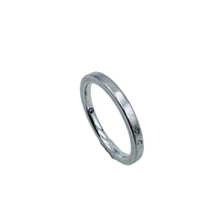 Bague Alliance CHAUMET "Les Éternelles" en platine et diamant