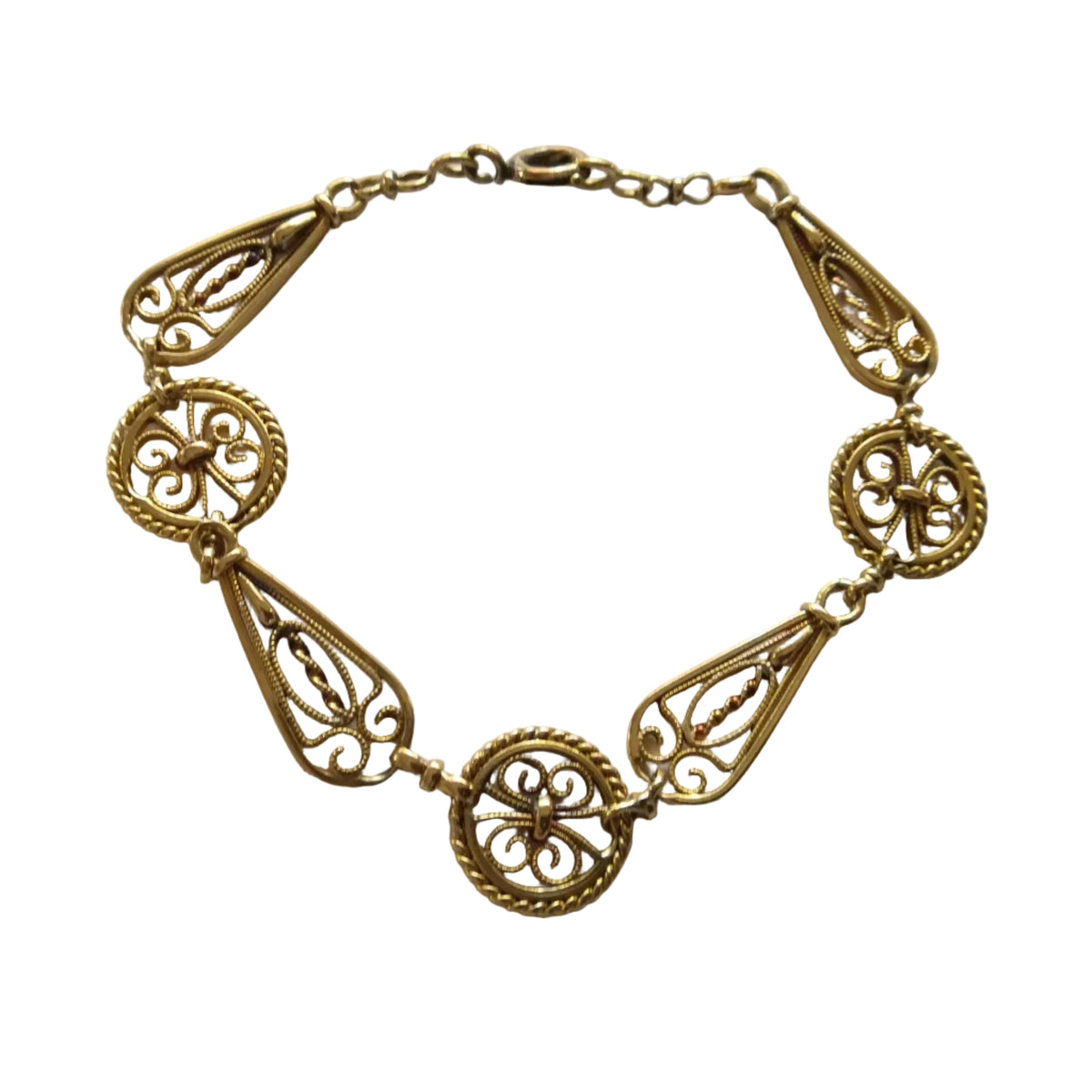 Bracelet Maille en or jaune