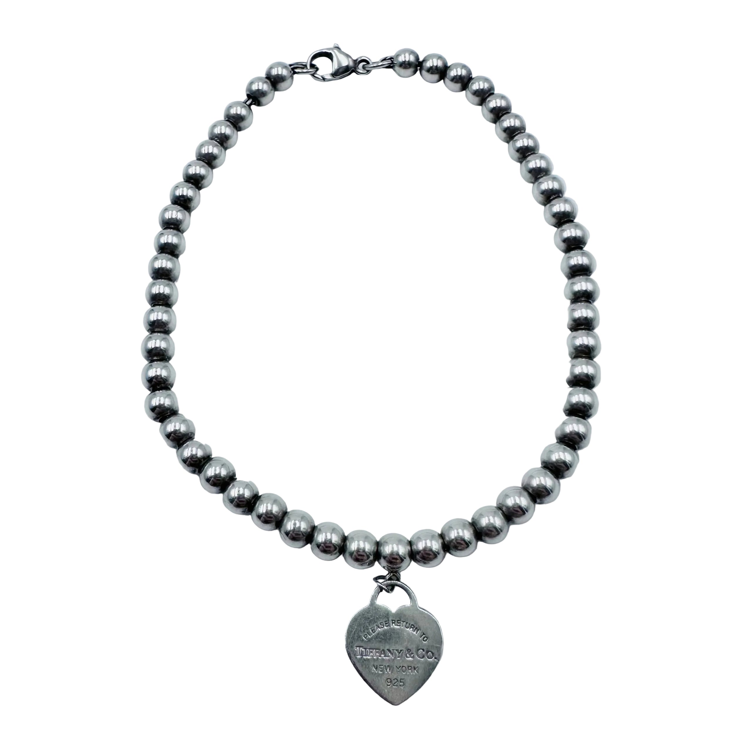 Bracelet Perles TIFFANY & CO. "Return to Tiffany" en argent