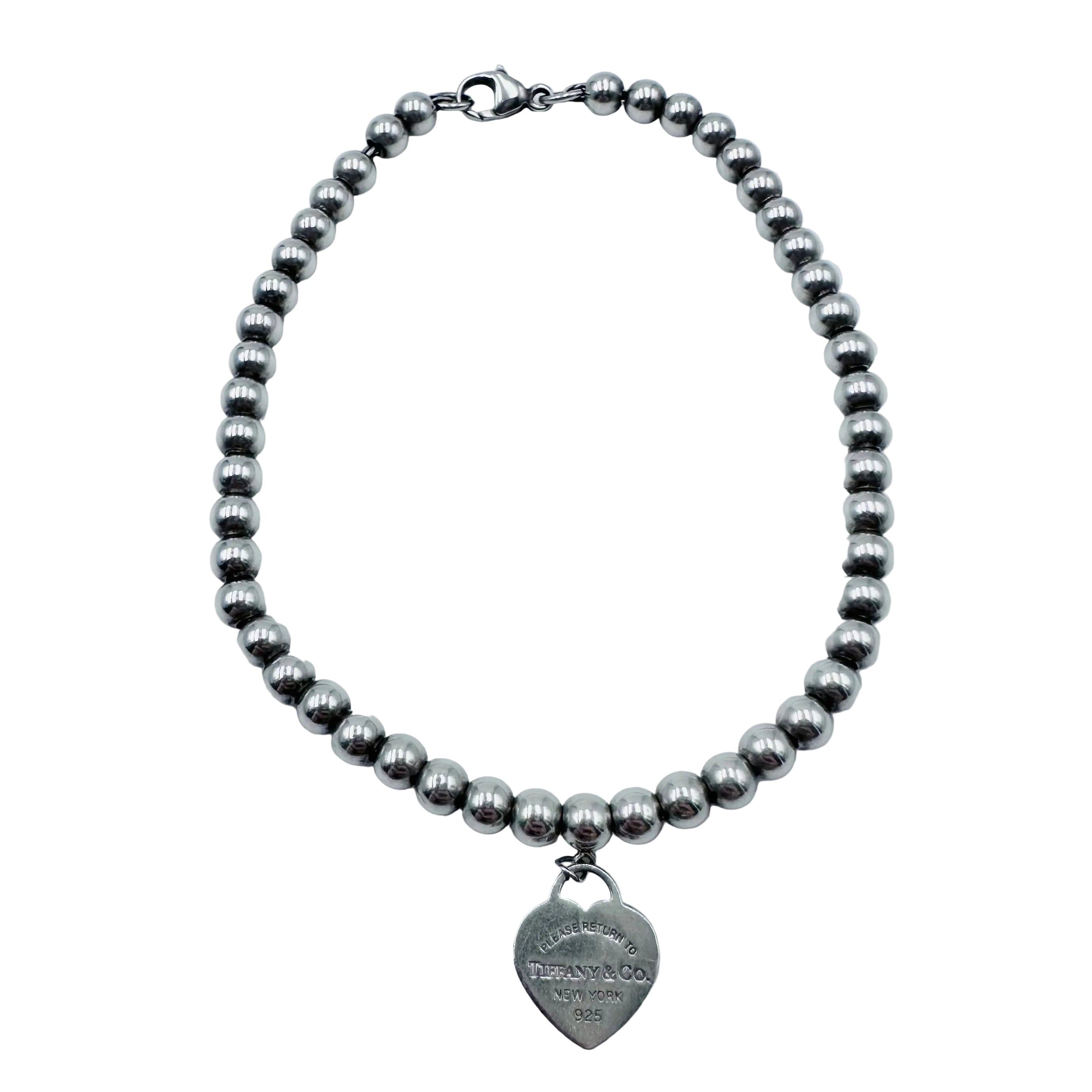 Bracelet Perles TIFFANY & CO. "Return to Tiffany" en argent