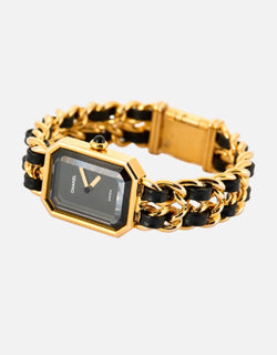 Montre CHANEL Première – Plaqué or / Taille L