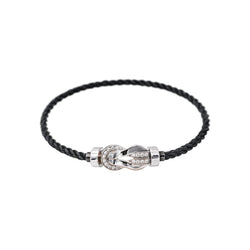 Fred Bracelet Chance Infinie Or blanc Diamant