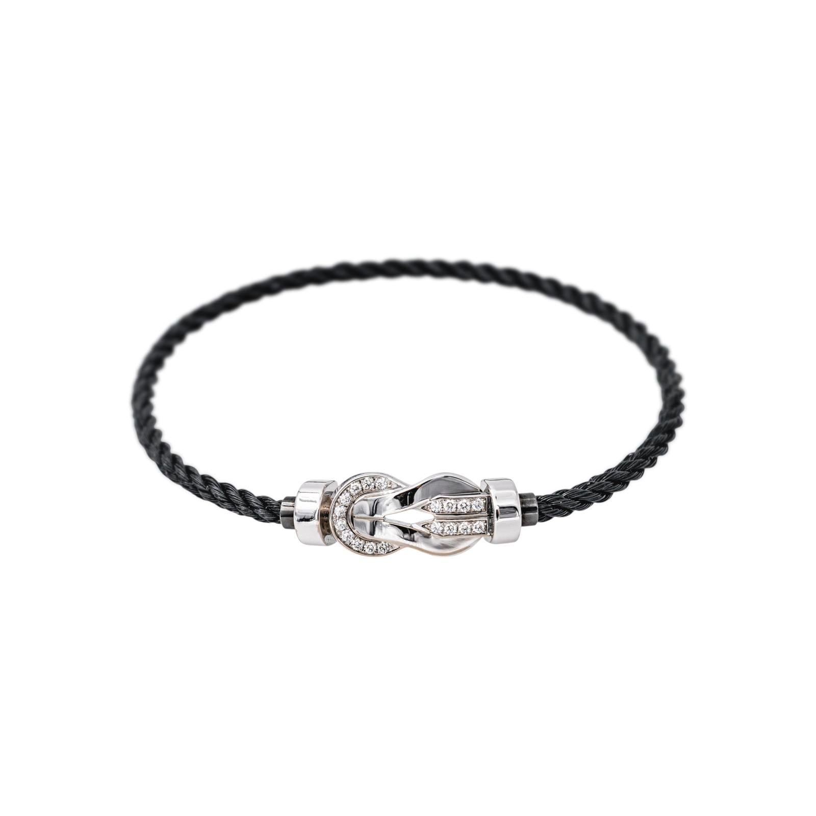 Fred Bracelet Chance Infinie Or blanc Diamant