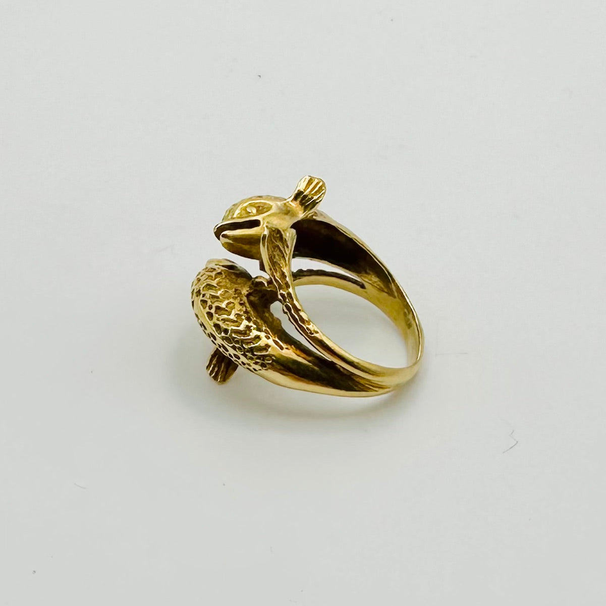 Bague Toi et Moi en or jaune