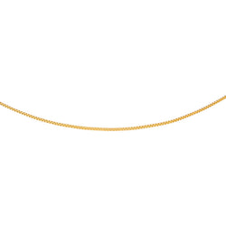 Collier Maille Forçat Or jaune