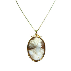 Pendentif Camée en or jaune