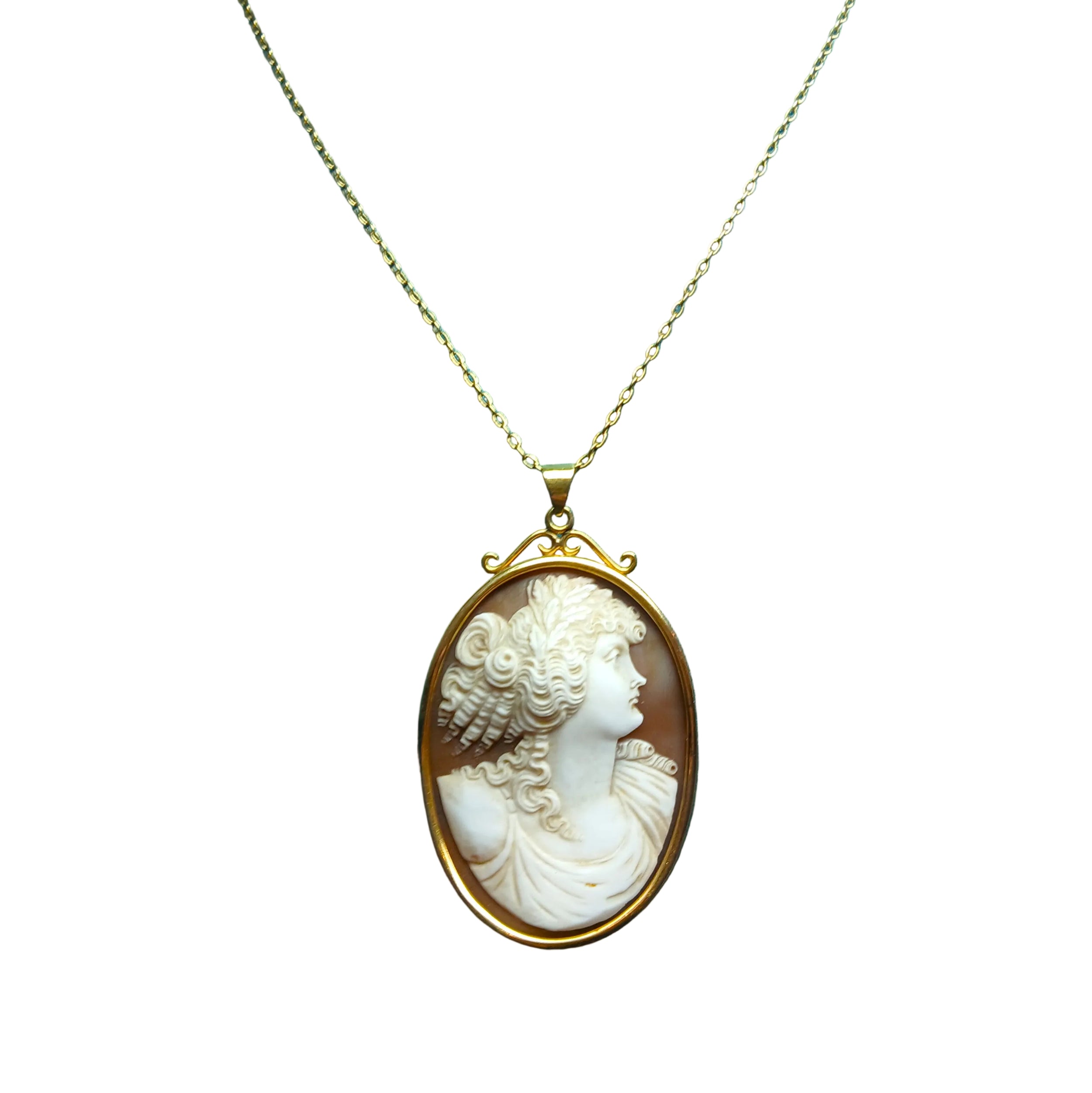Pendentif Camée en or jaune