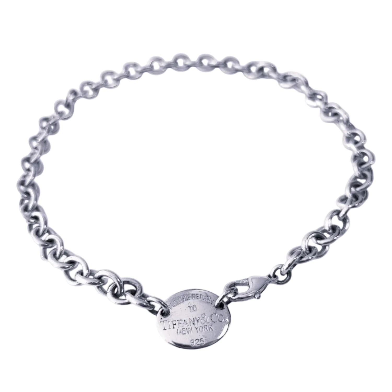 Collier TIFFANY & CO "Return to Tiffany" en argent
