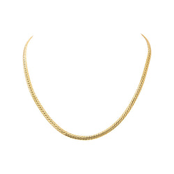 Collier Maille anglaise Or jaune