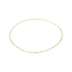 Collier Maille Forçat Or jaune