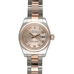 Montre ROLEX "Oyster Datejust Lady" en or rose et acier