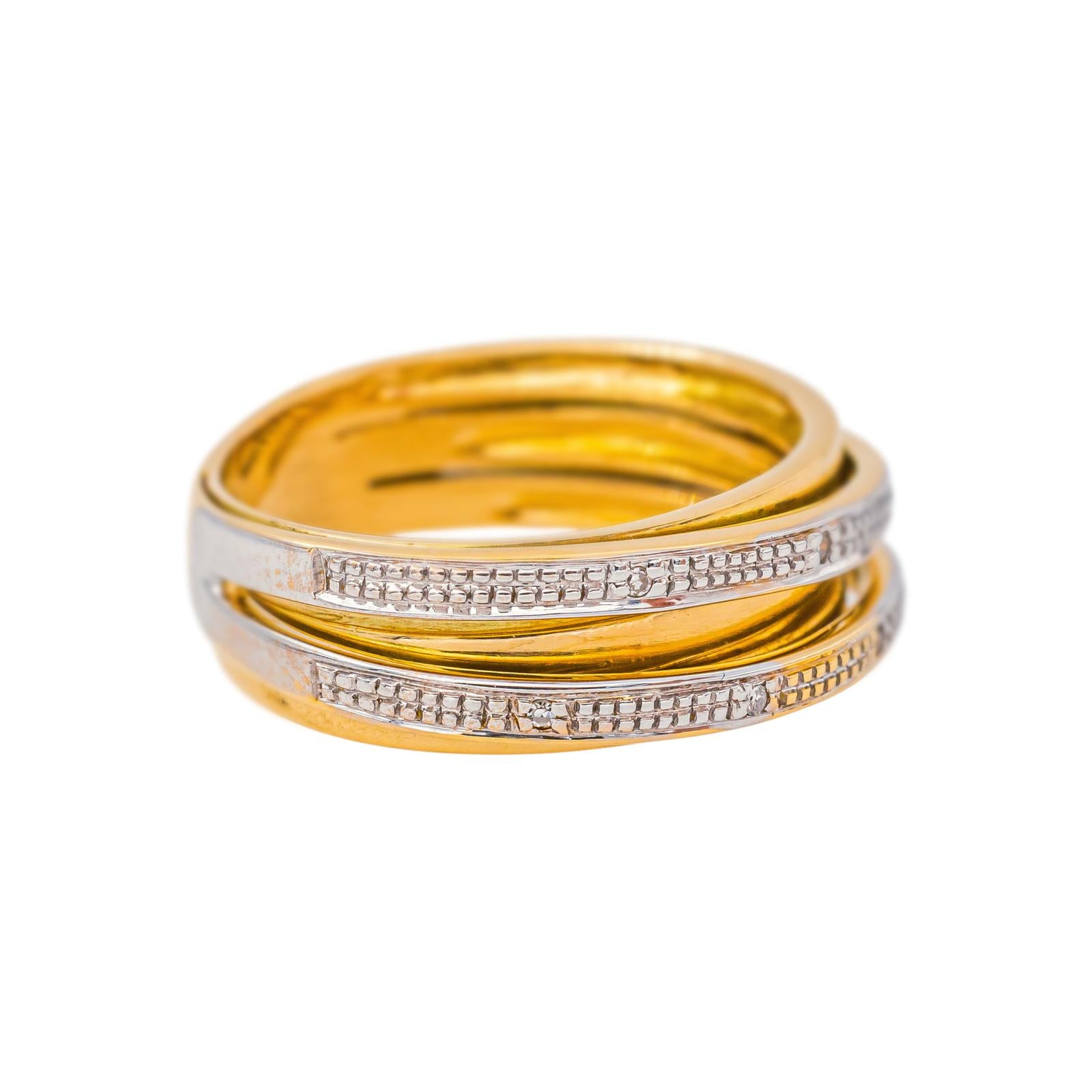Bague Or jaune Diamant