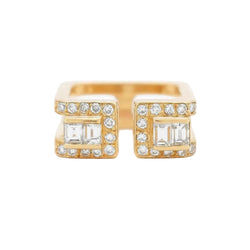 Bague JEAN VENDÔME en or jaune et diamants
