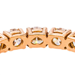 Bague Alliance américaine Or rose Diamant