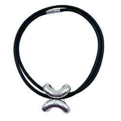 Collier Pendentif HERMÈS "Lima" en argent