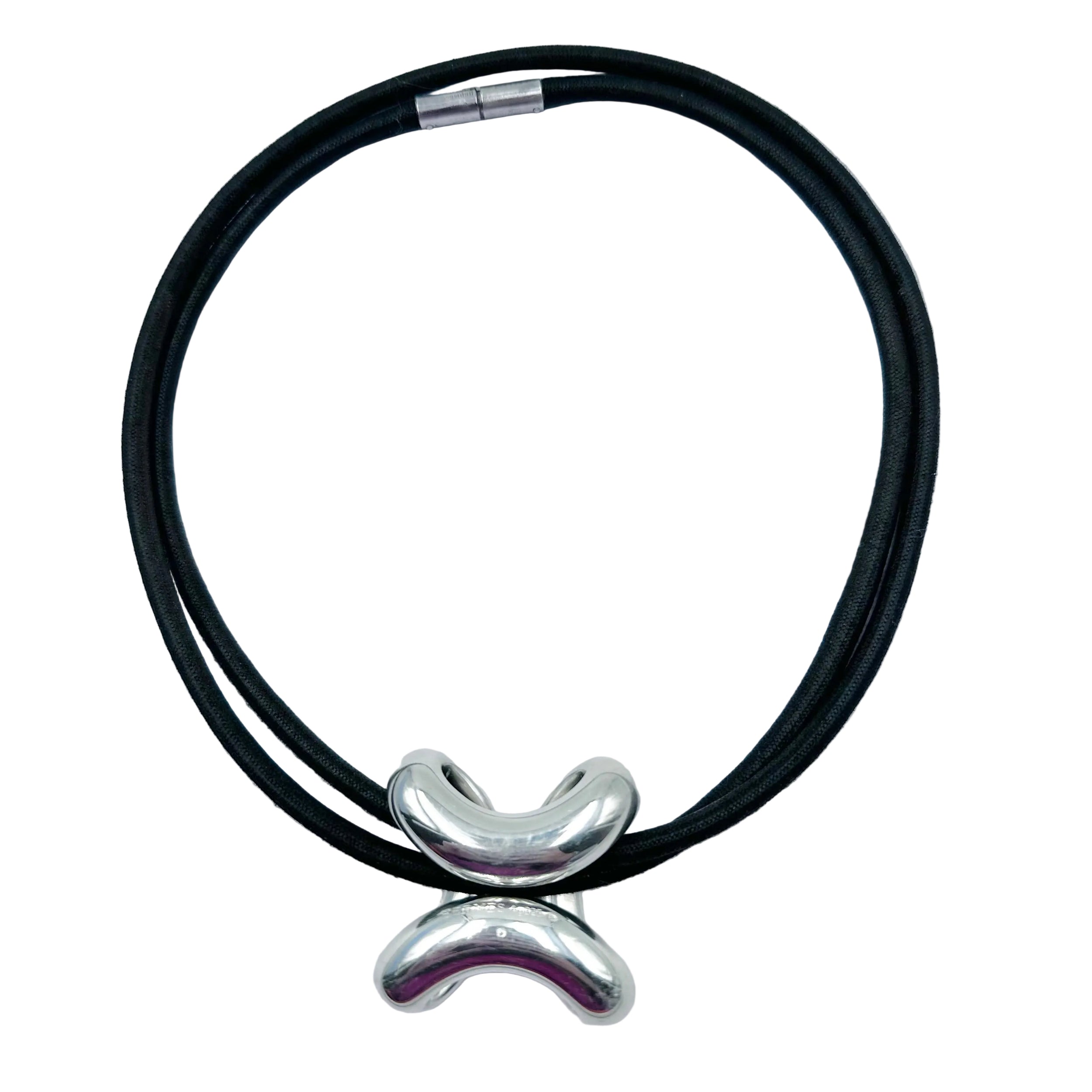 Collier Pendentif HERMÈS "Lima" en argent