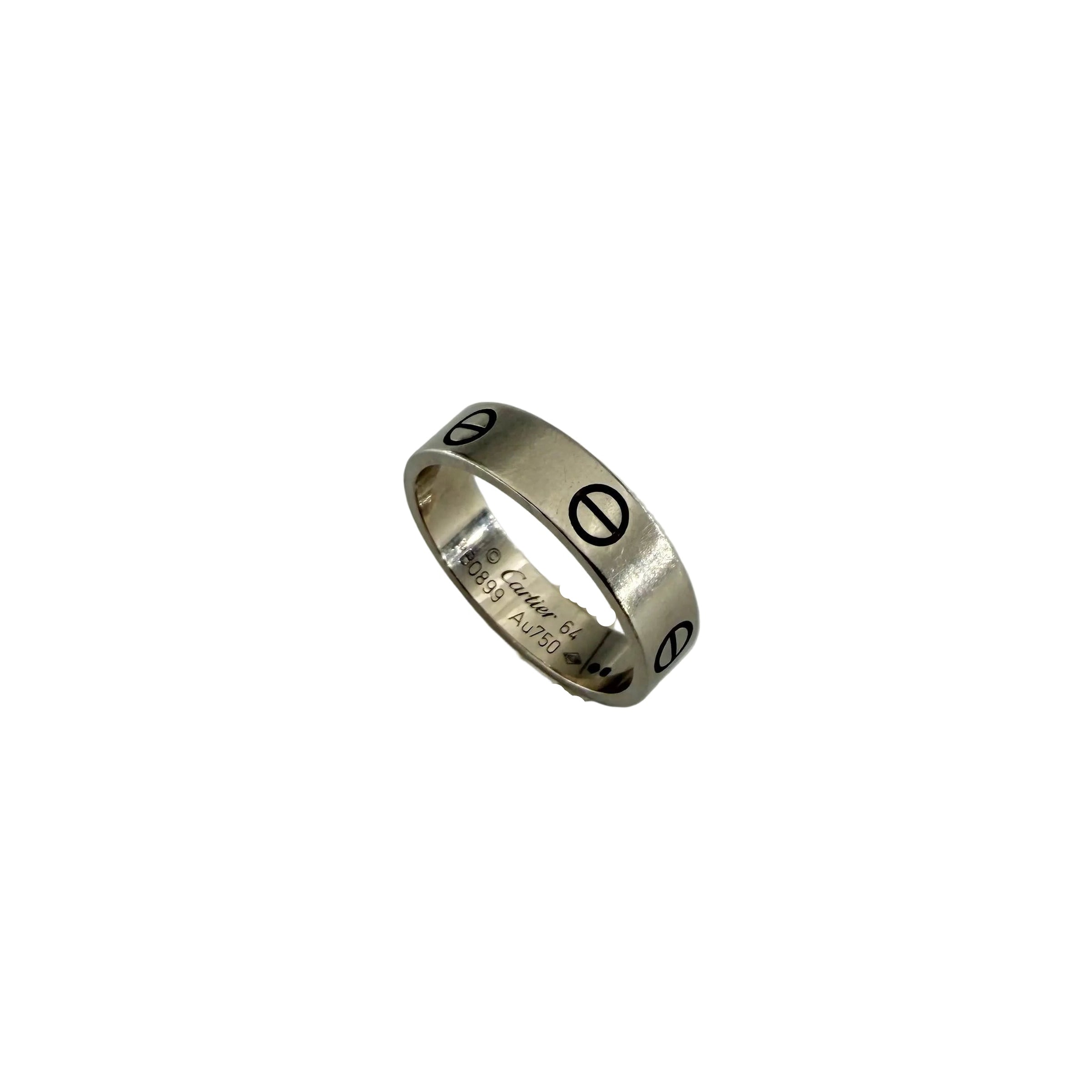 Bague CARTIER "Love" en or blanc