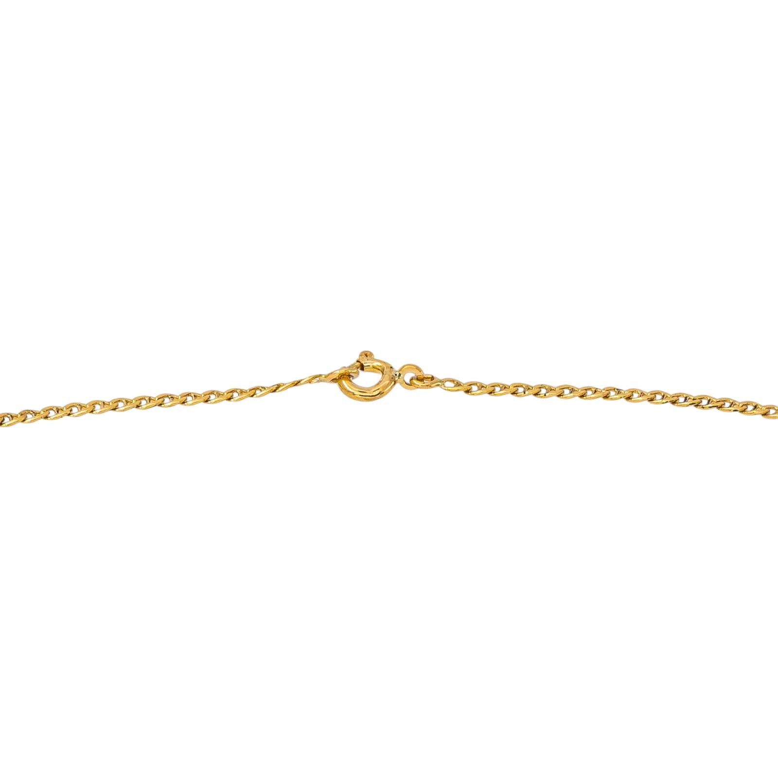 Collier Chaîne en or jaune