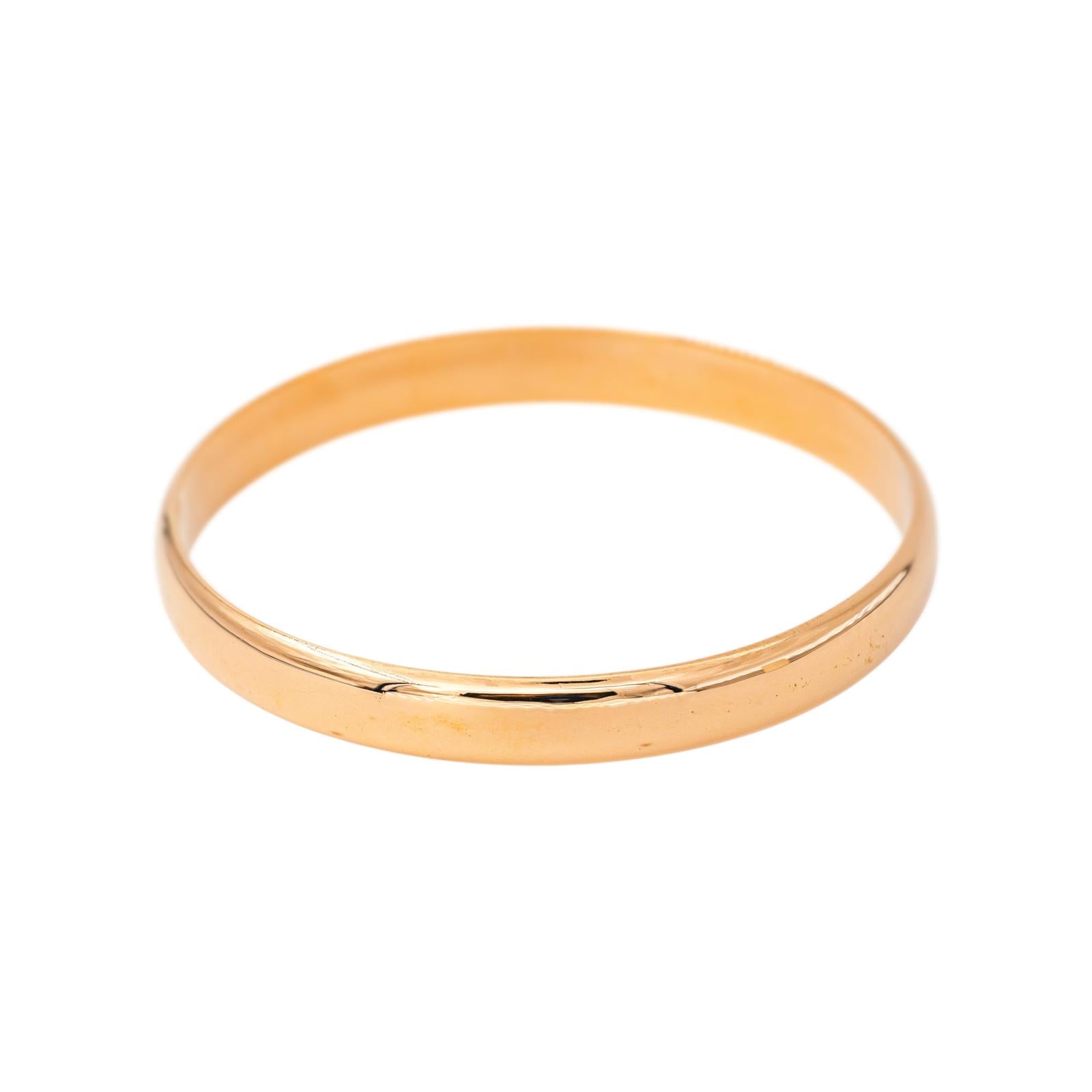 Bracelet Jonc Or jaune