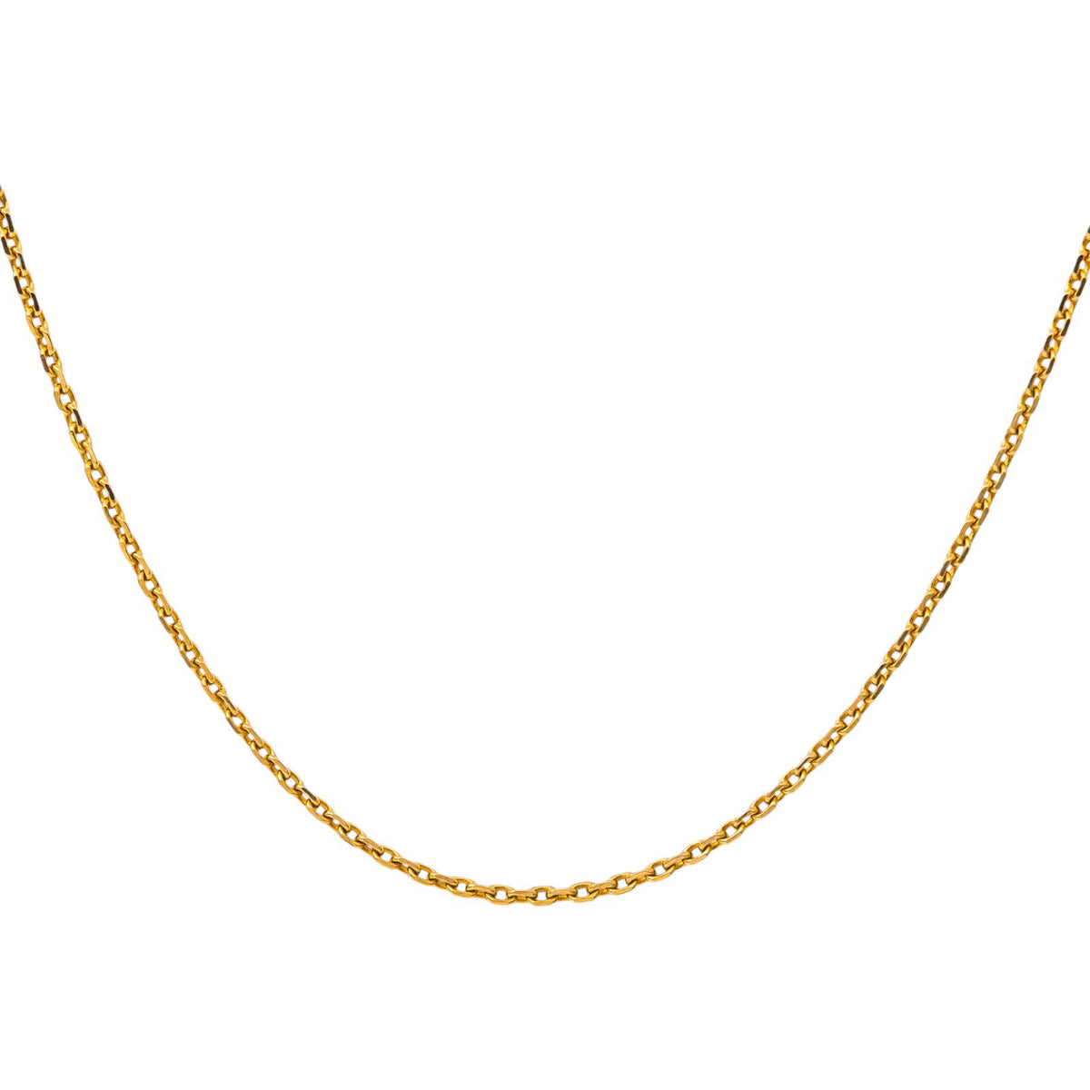 Collier Maille Forçat Or jaune