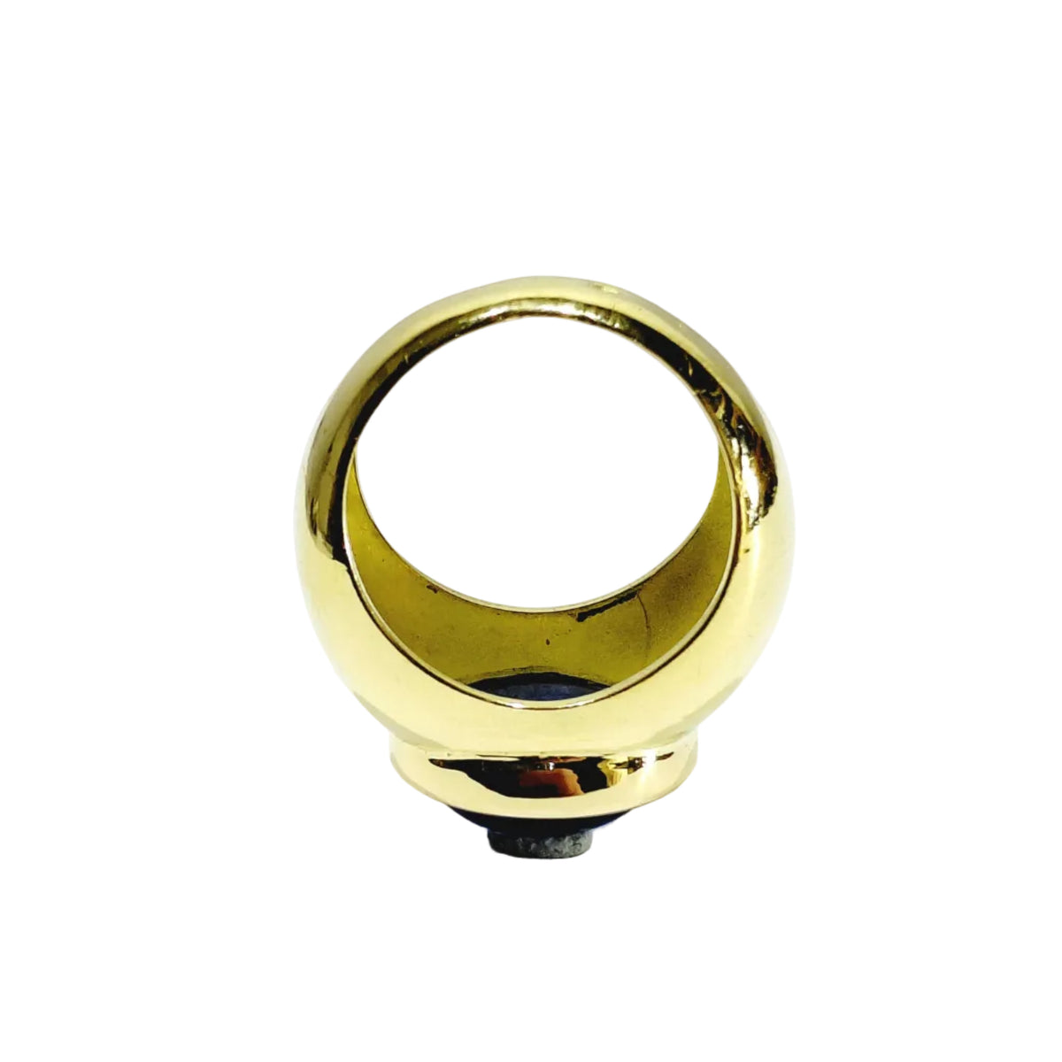 Bague Jonc en or jaune et tanzanite
