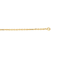 Collier Maille forçat Or jaune