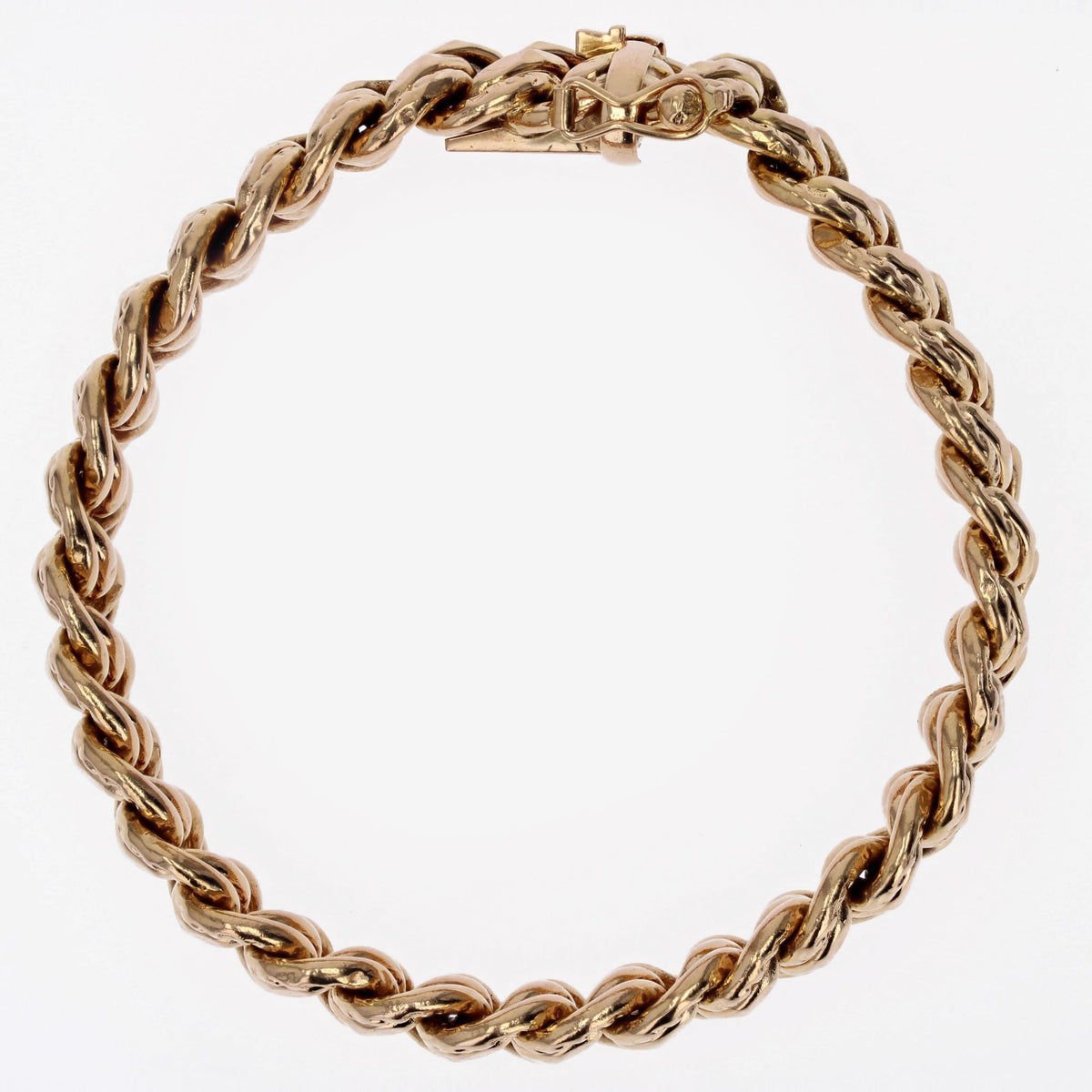 Bracelet Maille en or rose
