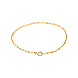 Bracelet Maille Forçat Or jaune