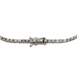 Bracelet Ligne en or blanc et diamants