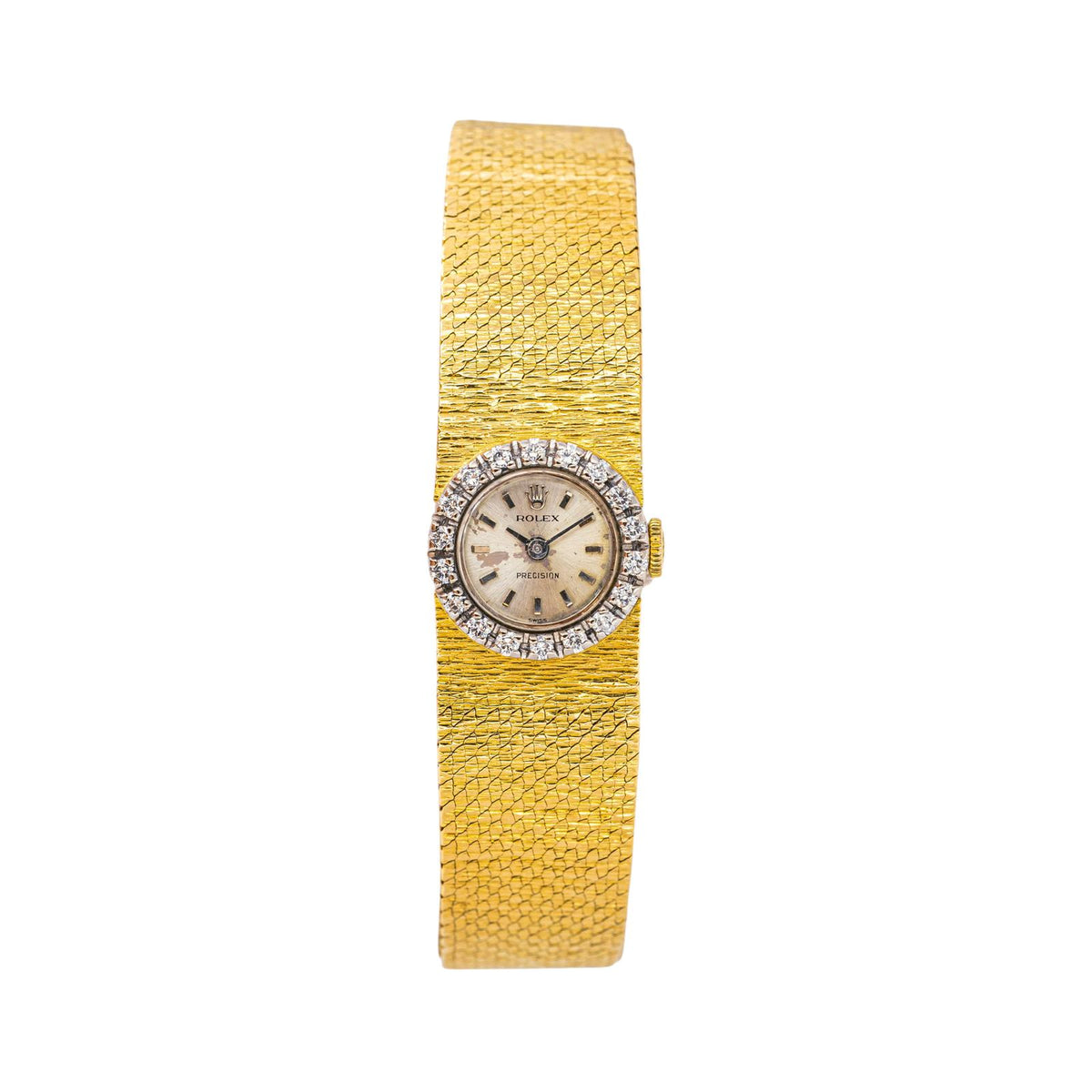 Rolex Montre  Or blanc Diamant