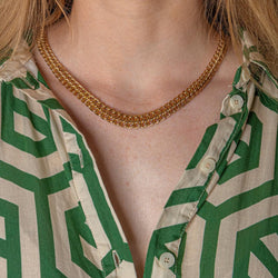 Collier Maille en or rose