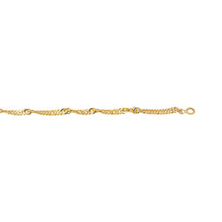 Collier Maille torsadée Or jaune