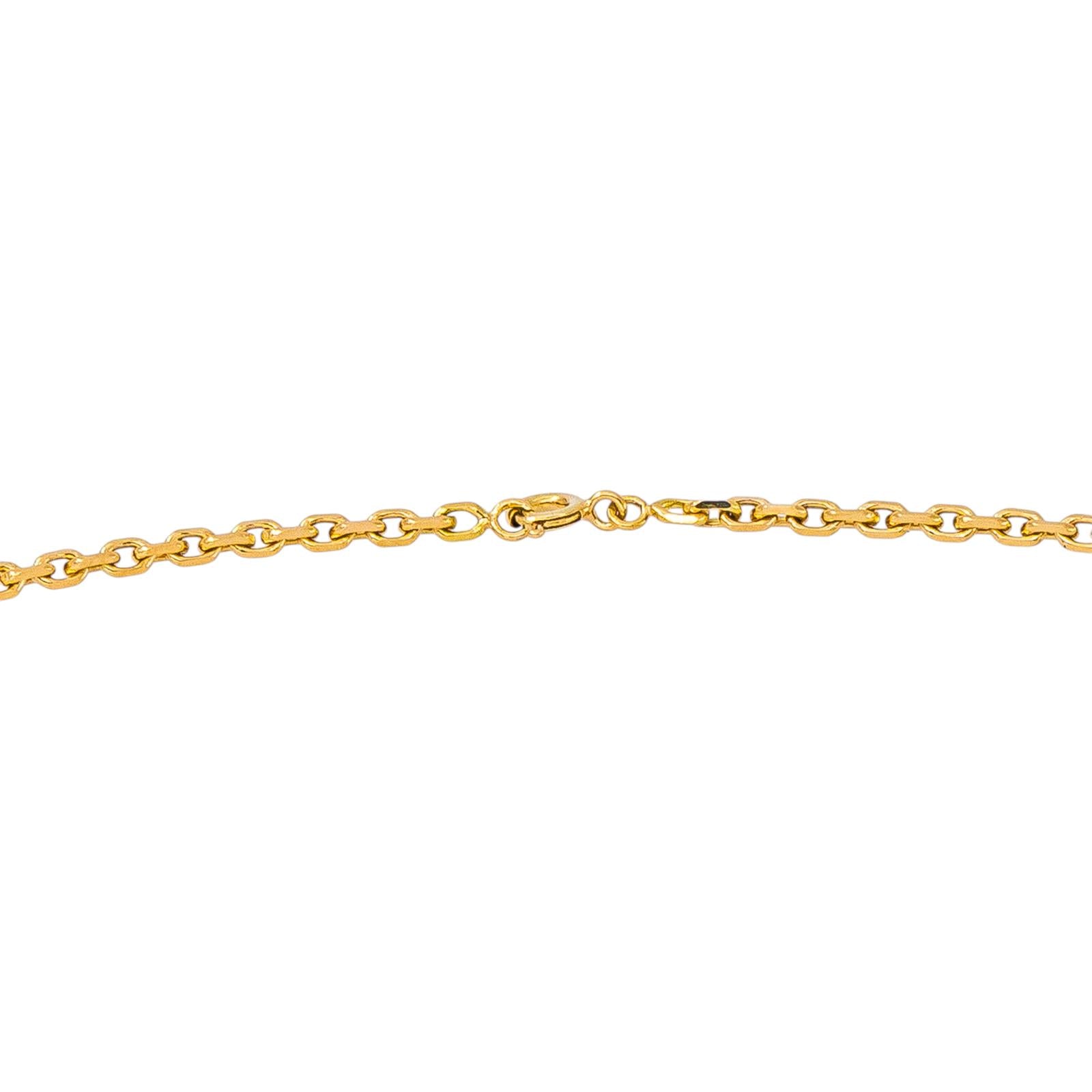 Collier Chaîne en or jaune