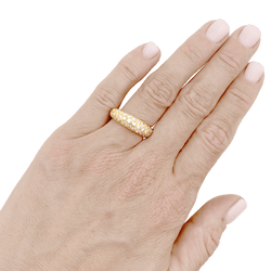 Bague Cartier, "Mimi", or jaune, diamants.