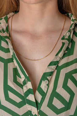 Collier Maille Forçat Or jaune