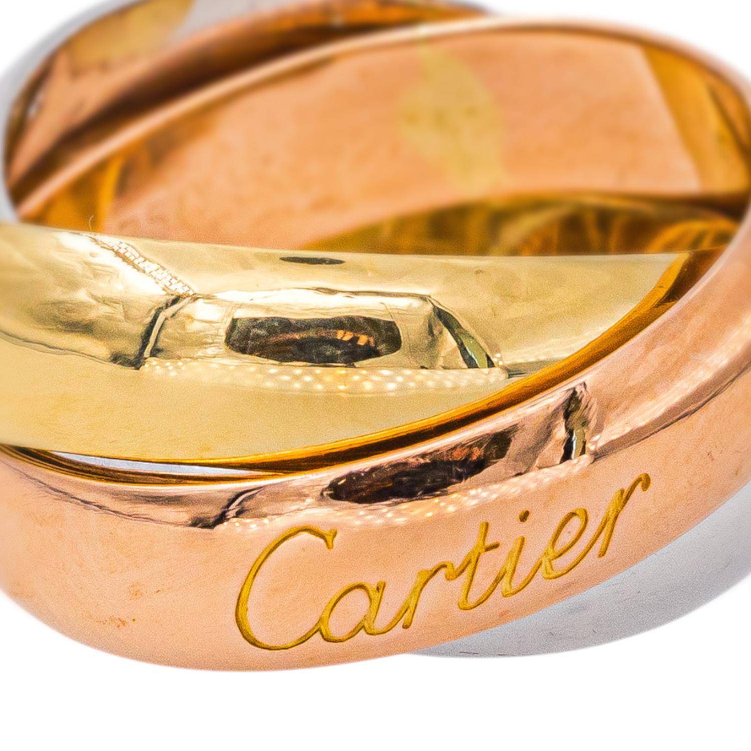 Cartier Bague Trinity Or jaune