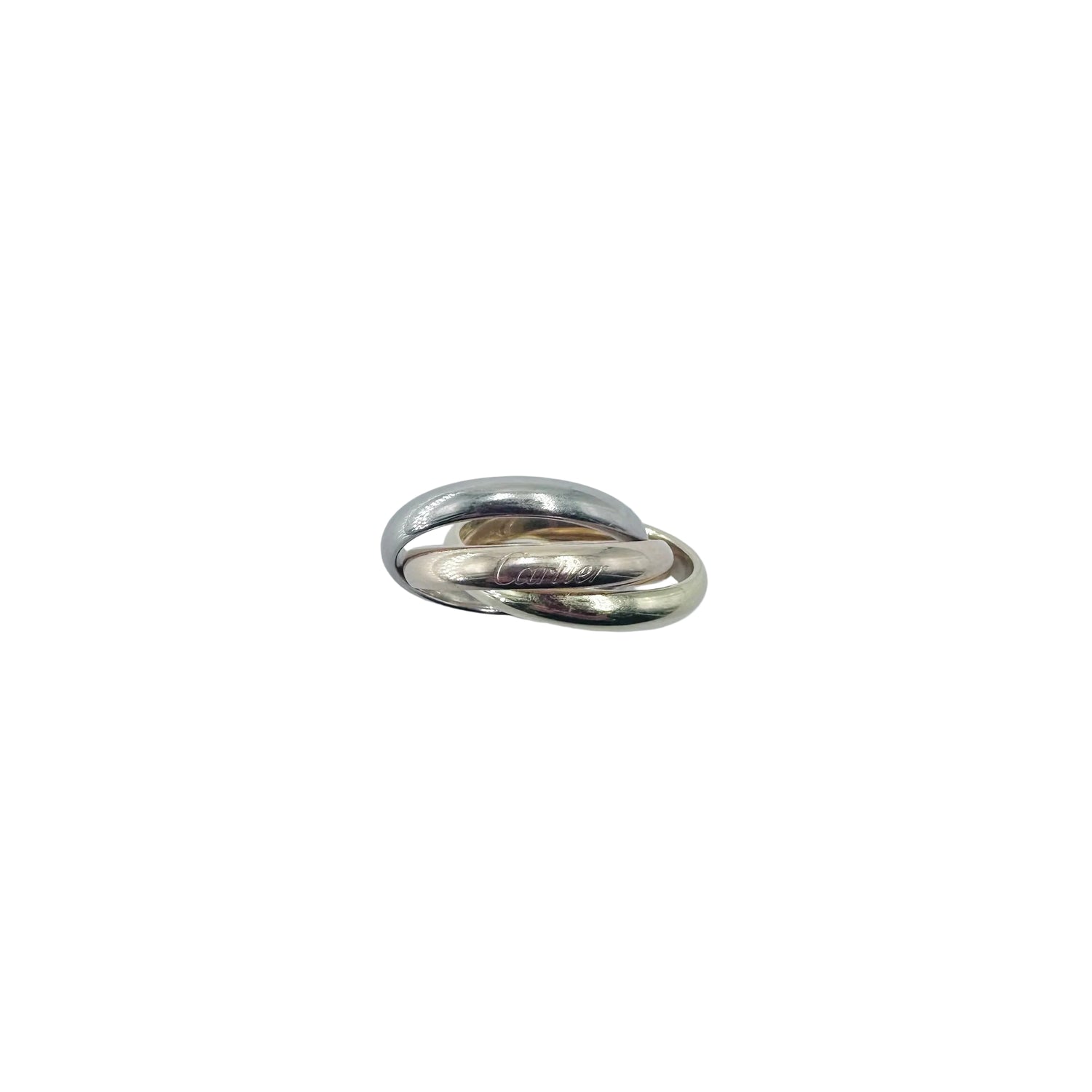 Bague CARTIER "Trinity" en or blanc, or jaune et or rose