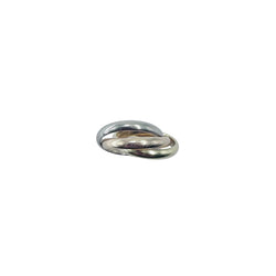 Bague CARTIER "Trinity" en or blanc, or jaune et or rose