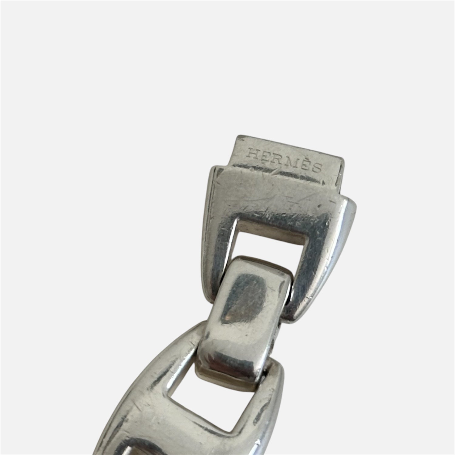 Bracelet Chaîne HERMÈS Cassiopée GM en argent