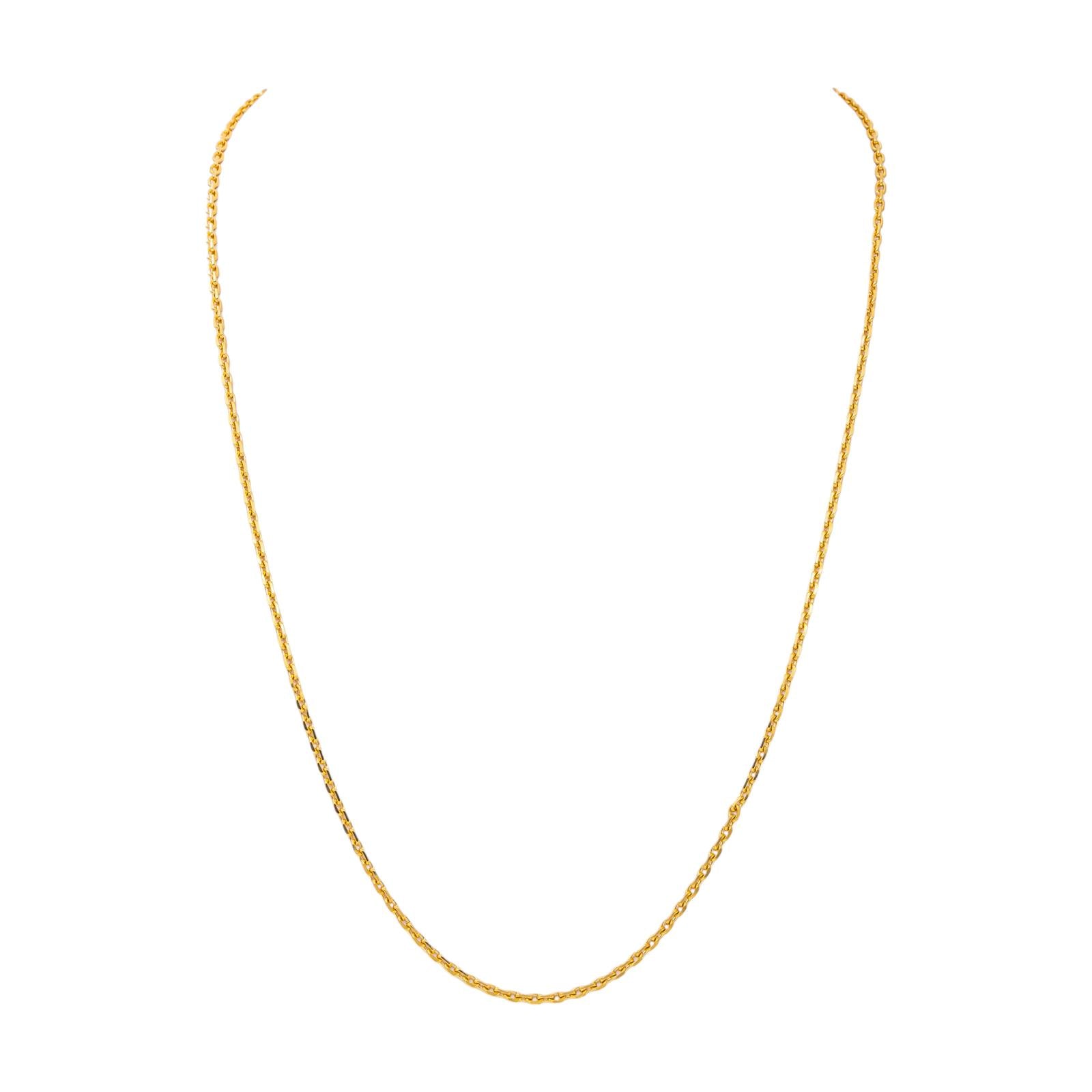 Collier Chaîne en or jaune