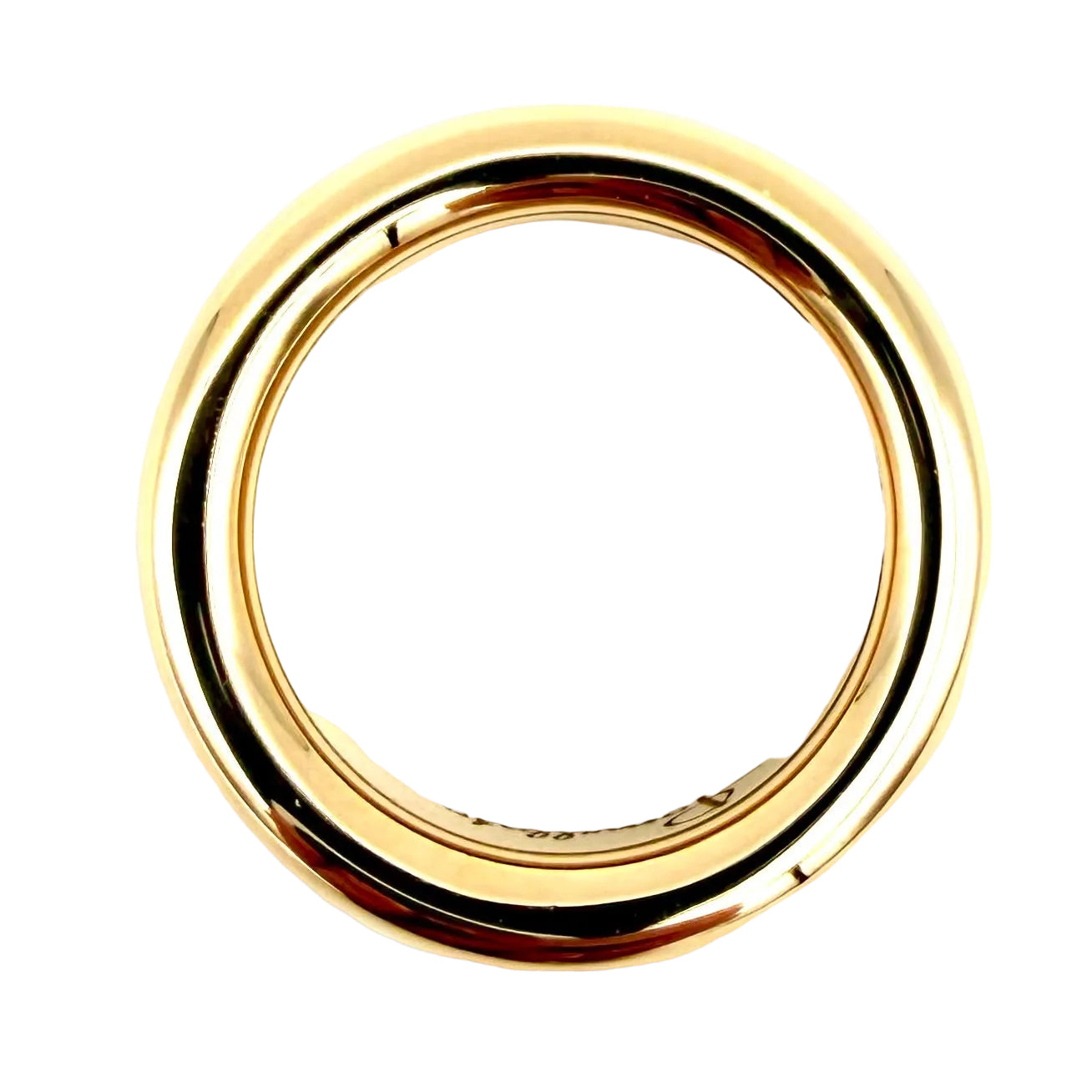 Bague Jonc POMELLATO "Iconia Slim" en or rose et diamants